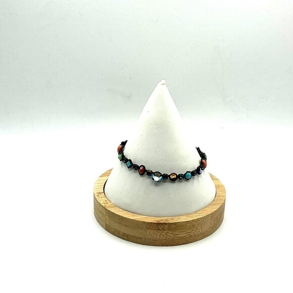 Sorrelli Multicolor Beaded Bracelet With Clasp missing a stone - Picture 2 of 6